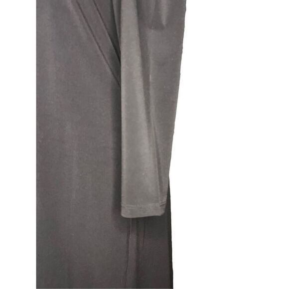 SOLD🚫 Michael Kors Women’s Medium Cold Shoulder Dress Black 3/4 Sleeve - Picture 5 of 7